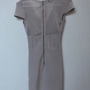 Bodycon Mini Bebe dress light pink
